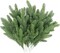 50 Pcs Artificial Pine Branches Green Plants Pine Needles DIY Accessories for Garland Wreath Christmas and Home Garden Decor (50, Green)